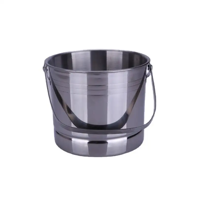 Stainless Steel Ice Bucket Special Thickened Stainless Steel Champagne Red Wine Bucket