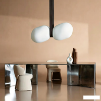 Console moderne de 126 pouces de long avec base sculpturale, finition grise pour salon, entrée, bureau et mobilier de maison