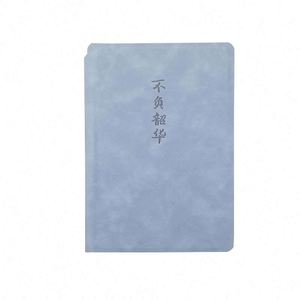 Custom Student <b>A5</b> Leather & Paper Loose-Leaf Printed Whiteboard Dry Erase Notebook Sewing Binding Portable Erasable <b>Folder</b> Gift - Product Image 2