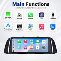 Pantalla Multimedia CodeLynk 1920*720 para BMW Serie 5 GT F07 F10 2011-2017 NBT CIC, Carplay Inalámbrico 4 en 1, Pantalla Táctil