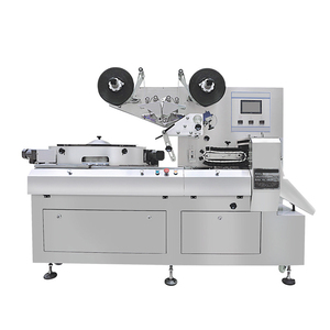 Machine d'emballage de sachets de type oreiller entièrement automatique à trois servomoteurs haute vitesse pour chocolat, barbe à papa et bonbons - Product Image 2