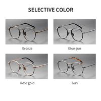 Lunettes optiques ovales légères en titane de haute qualité Mira Wholesale, unisexes, pour hommes et femmes, en stock