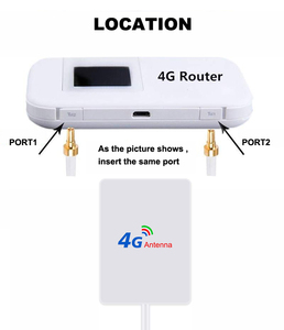 Ts-9 Crc9 Cổng 25DBI Băng Rộng <span class=keywords><strong>Wifi</strong></span> <span class=keywords><strong>Modem</strong></span> Omni LL Bảng Điều Chỉnh Ăng Ten Bên Ngoài 4G LTE Mimo Cho Router Hotspot Không Dây - Product Image 3