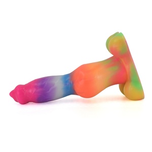 YOCY - Juguete Sexual Luminoso, Nuevo Producto, Diseño de Pastor Alemán, Pene de Fantasía con Gran Nudo para Mujeres, Masturbación, Tapón Anal - Product Image 5