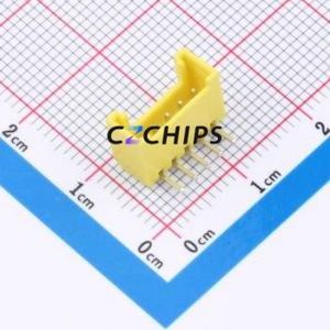 W200110K-5PY2123 Wire-to-<b>Board</b> <b>Pin</b> Header Bent Lead Through Hole,P=2mm Connector 1x5P 2mm Right Angle Insert HY - Product Image 1