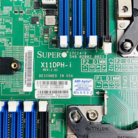 Super Micro X11DPH-i the Server Motherboard Features Dual 3647 Slots, Dual M.2 IPMI, and 7 PCIE Supports 8259CL and 8175M Cpus