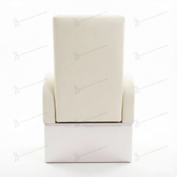 Fauteuil de pédicure spa de luxe moderne avec cuvette de bain de pieds amovible, sans plomberie, pour salon de manucure et massage des pieds