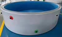 Piscine pliable à structure Drop Stitch, gonflage rapide, installation facile, rangement peu encombrant, piscine pour la maison, la cour arrière, le jardin