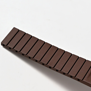 Bracelet en caoutchouc FKM CTS pour Omega et <span class=keywords><strong>Tissot</strong></span>, à libération rapide, 18 mm 22 mm, texture à carreaux, en fluororubber - Product Image 5