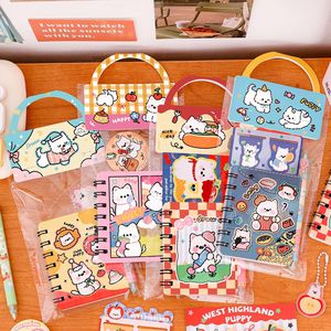 Set di cancelleria West Highland, set regalo di cancelleria per bambini, souvenir per studenti, set regalo per Capodanno - Product Image 3