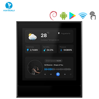 Panel Táctil de Pared Android de 4 Pulgadas RK3566, Panel de Control POE NFC RFID Opcional, Pantalla de Control de Montaje en Pared Tipo 86