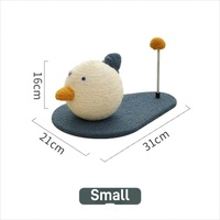 Jouet à gratter pour chat en forme de canard mignon, avec coussin et corde en sisal stable, résistant aux griffures – Offre spéciale