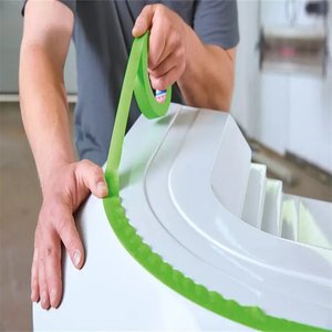 Nhiệt độ cao 4338 0.145mm màu xanh lá cây giấy Crepe ô tô họa sĩ sơn UV cao su keo che băng 25mm 50mm - Product Image 6