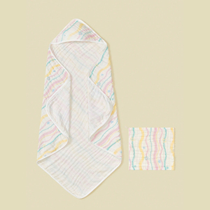 Groothandel Pasgeboren Badhanddoeken-Badjassen Met Babykap, Inbakdoekjes, Ideale Babygeschenken, Directe Fabriekslevering, Cpc-Gecertificeerd - Product Image 6