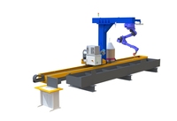 Solución de Robot de Soldadura sin Programación para Vigas H/I de Acero Estructural