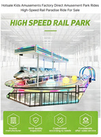 Manège à grande vitesse pour parc d'attractions en fibre de verre à vendre