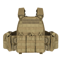 Gilet tactique à libération rapide, respirant, veste tactique, uniforme d'entraînement multifonctionnel pour l'extérieur