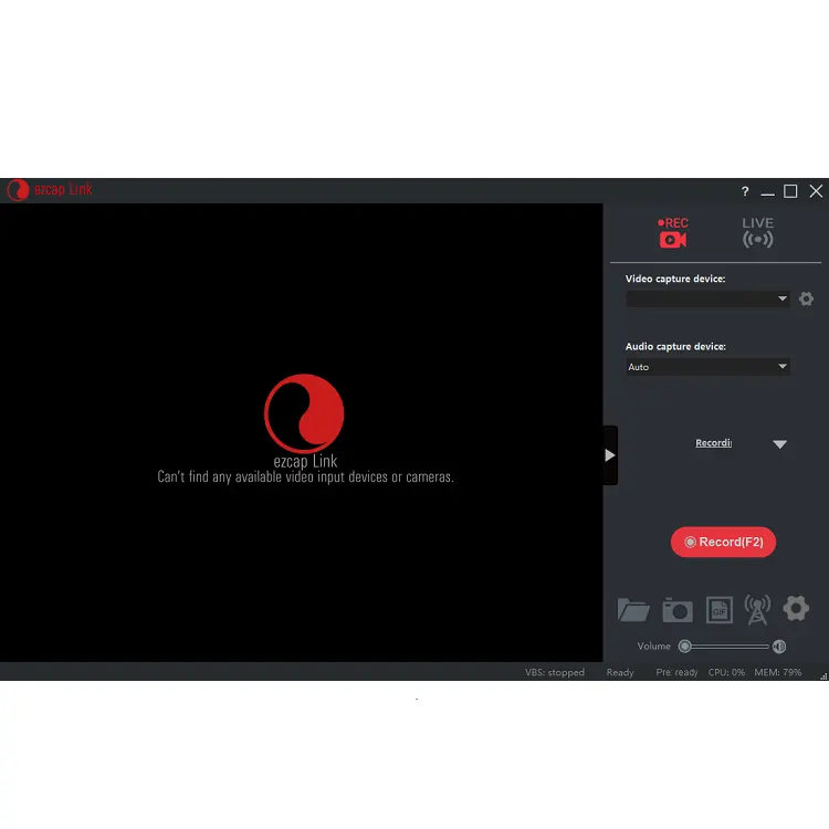 Ezcap Link Video Capture Live Streaming Software