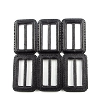 Boucles de ceinture carrées en plastique ABS pour femmes Boucles à épingle enduites pour chaussures sacs vêtements décorations