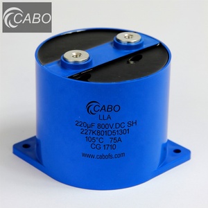 Dpc loạt EV tụ điện <span class=keywords><strong>100uF</strong></span> 900vdc 1100vdc DC vỏ nhựa metallised phim tụ cao gợn xử lý hiện tại - Product Image 4