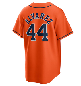 Maillots de baseball d'été respirants pour hommes, taille plus, Houston # Maillot de joueur limité Yordan Alvarez n°44 - Product Image 2