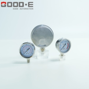 Industriële water- en oliedrukmeter 0-250 psi, mechanisch tankniveau-meetapparaat, brandstof- en vloeistofindicator voor machinegebruik - Product Image 6