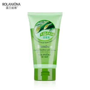 Best seller Private Label Rolanjona di bambù salina essenza detergente per il viso per la rimozione dell'acne e segni di dissolvenza crema per il viso