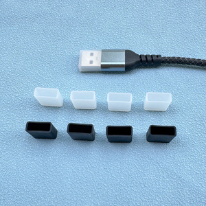 <span class=keywords><strong>Usb</strong></span>-غطاء واقي واقي من الرأس لشحن الرأس guid Drive ، سدادة غبار سيليكون - Product Image 3