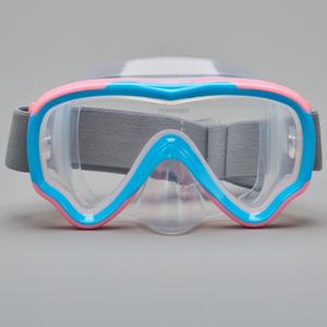 Lunettes de natation en verre trempé entièrement sèches pour enfants avec lunettes de plongée anti-buée et bandeau en tricot pour la plongée en apnée - Product Image 1
