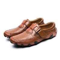 Zapatos Casuales de Lona para Hombre, Talla Grande, Primavera-Verano 2026, Diseño Moderno con Punta Cerrada