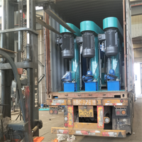 Machine à fabriquer du savon liquide, machine à mélanger la peinture, mélangeur dispersant haute vitesse avec pompe, capacité 2000L, moteur 18,5kW, certifié CE