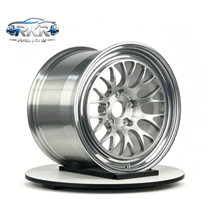 Cerchio RKR 20 pollici a <span class=keywords><strong>5</strong></span> razze, concavo, argento, per SUV, con guida stabile, alta resistenza, all'ingrosso, completo, pronto per l'off-road - Product Image 1