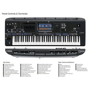 <span class=keywords><strong>Clavier</strong></span> <span class=keywords><strong>arrangeur</strong></span> Yamaha <span class=keywords><strong>GENOS</strong></span> original 76 touches, original et neuf - Product Image 4