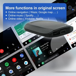 กล่อง AI สำหรับรถยนต์ Exploter 2024 รุ่นใหม่ แบบพกพา รองรับ Wireless CarPlay ระบบ Android 13 มัลติมีเดีย วิดีโอ รองรับ<span class=keywords><strong>แอ</strong></span>ป <span class=keywords><strong>Netflix</strong></span>/Youtube หน่วยความจำ 8+128GB แบบ Plug&Play - Product Image 5
