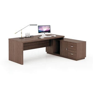 Ngăn Kéo Màu Nâu Hình Chữ L 2020 Nhà Bền Hình Chữ Nhật Hiện Đại Giám Đốc Điều Hành Chất Lượng Hàng Đầu Mô Hình Làm Đẹp Giá Thấp Bàn Văn Phòng - Product Image 4