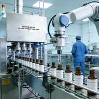 LS153 OEM/ODM AHA Fruitzuur Serum 30ml, Exfolieert & Verheldert de Huid, Olie Controle, Anti-rimpel, voor Private Label