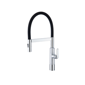 <span class=keywords><strong>Grifo</strong></span> de <span class=keywords><strong>Cocina</strong></span> Moderno de Latón Cromado Extraíble con Rotación 360° Termostático de Montaje en Cubierta Monomando para Fregadero con Rociador de Resorte - Product Image 1