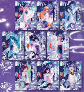 Cartes de collection <span class=keywords><strong>Sailor</strong></span> <span class=keywords><strong>Moon</strong></span> Anime Japonais, mignonnes, Tsukino Usagi Luna Takeuchi, cartes à jouer, jouets, boîte mystère, cadeaux, jeu de société - Product Image 6