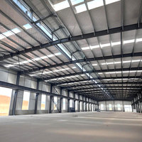 Edificio Industrial Prefabricado con Estructura de Acero, Altura de Alero y Vano Personalizables, Taller Resistente a la Corrosión para Planta de Procesamiento Mecánico