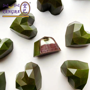 <span class=keywords><strong>Molde</strong></span> de chocolate Tangba dulce amor corazón <span class=keywords><strong>policarbonato</strong></span> moldes de chocolate diamante en forma de corazón moldes de chocolate personalizados - Product Image 2