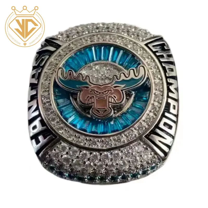 Bague de championnat personnalisée Nb A Youth Football Softball Usssa Baseball Hoop Basketball Wbc Chicago Bulls Championship Rings