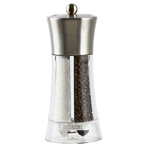 Macina sale (8x19cm) 2 in 1 Dual Big Cromo spazzolato 8310 - Product Image 1