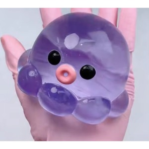 ของเล่นบีบลดความเครียดรูปทรงลูกบอลคริสตัลแบบ DIY สไตล์ TikTok ทำจาก TPR บีบแล้วคืนตัวช้า ขายส่ง - Product Image 2