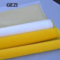 Sablon Sutra Berkualitas Tinggi 43t 80 150 160 220 200 300 Mikron dengan Kain Mesh Poliester Ukuran 14x18 Produsen Peregangan