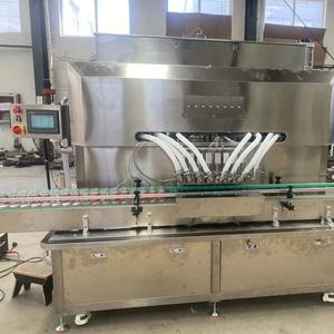 Machine de remplissage multi-têtes entièrement automatique à pompe lobulée et servomoteur pour le remplissage de bouteilles et de canettes, multifonctionnelle - Product Image 3