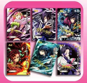 Boîte de boosters de cartes à collectionner <span class=keywords><strong>Demon</strong></span> <span class=keywords><strong>Slayer</strong></span> en gros – Cartes rares d'anime Tanjirou Nezuko, cartes à jouer, jeux de société, jouets, cadeaux - Product Image 5
