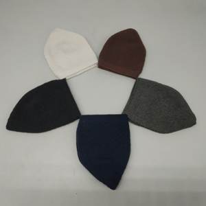 イスラム教徒のかぎ針編みの帽子綿ニットの祈りの帽子中国卸売イスラム教徒のクフィビーニー - Product Image 3