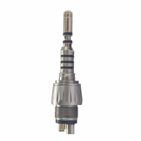 LED dentaire CP-KCL6 6 trous Type Ka-vo pièce à main à grande vitesse couplage rapide avec pièce à main à fibre optique pour pièce à main à turbine à air