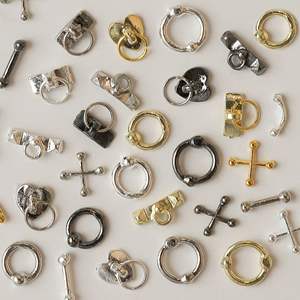 TSZS – breloques à ongles 3D pour <span class=keywords><strong>Halloween</strong></span>, Style Punk rétro gothique, alliage métallique, mélange de formes, accessoires Nail Art, décorations, <span class=keywords><strong>manucure</strong></span> DIY - Product Image 3