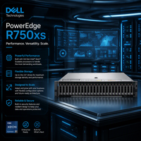 Serveur de bureau R750XS 2U en rack, double processeur Xeon Gold, prix usine, en stock